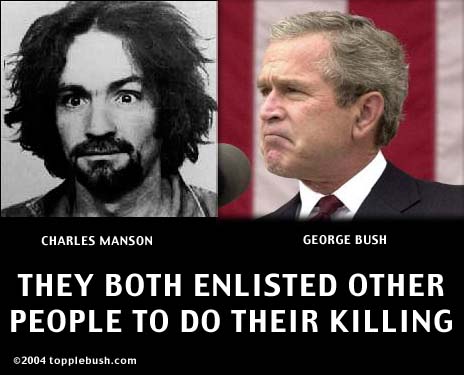 Bush and Manson