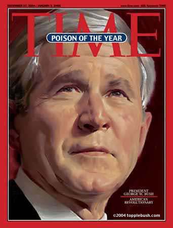 Bush on cover of Time Magazine