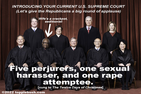 The corrupt current US Supreme Court