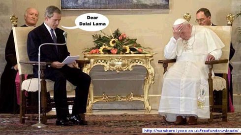 Bush at Vatican
