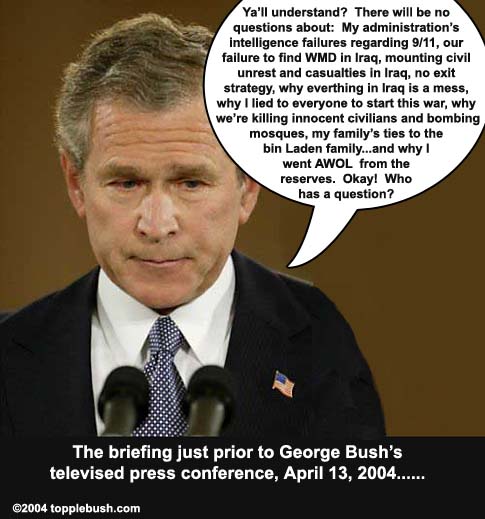 Bush at Press Conference