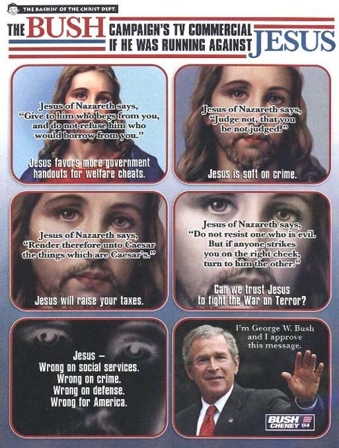 Bush ad running against Jesus