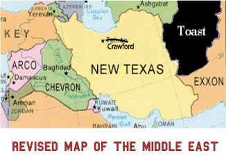 Revised Middle East Map