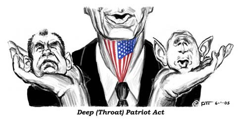 Deep (Throat) Patriot Act