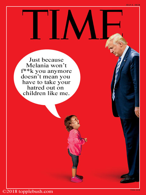 Trump on the cover of Time Magazine