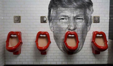 Trump urinals