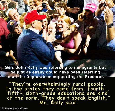 Trump's MAGA crowd described by Gen.Kelly