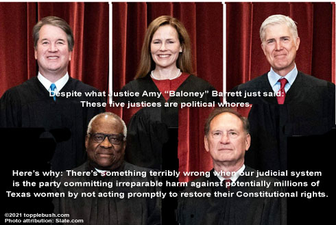 The political whores on the US Supreme Court