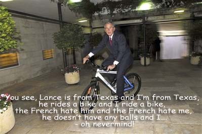 Bush riding bike